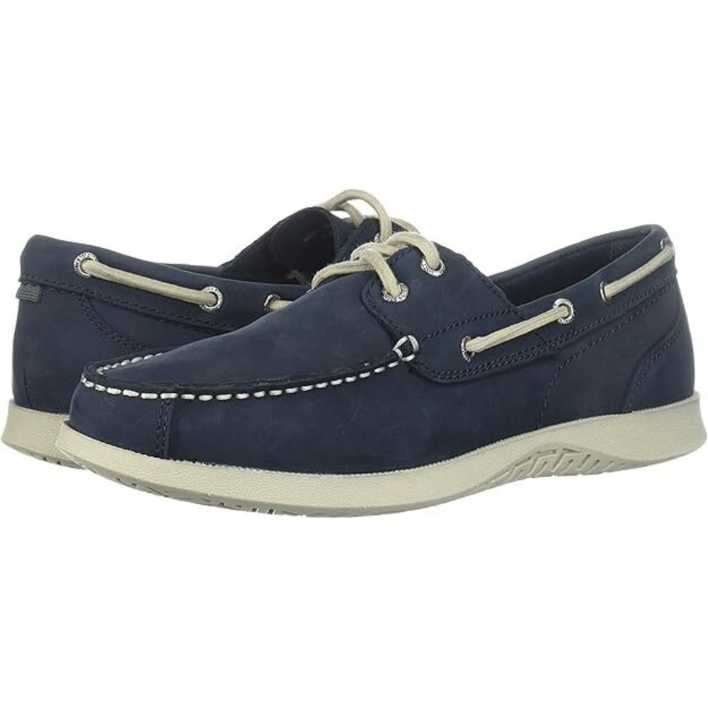 Nunn Bush mens Leather Two Eye Oxford Lace Up‎ Boat Shoes NEW Size 7